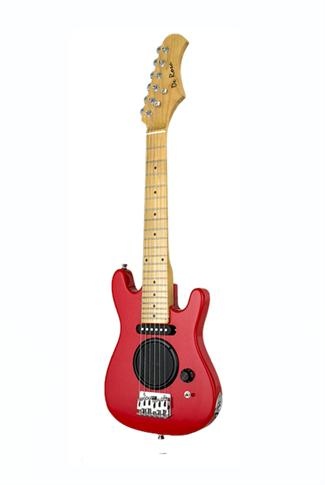 De Rosa Guitar With Built-In-Amp Red