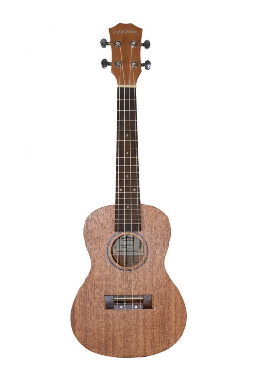 Hula Beach Ukulele Deluxe Natural Mahogany Concert Ukulele