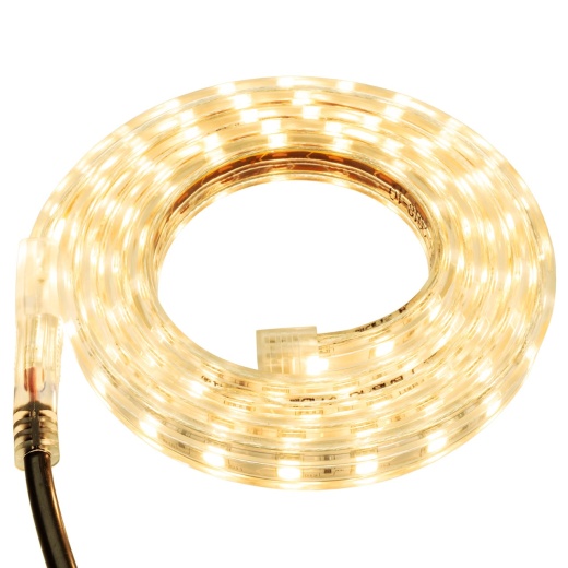 Warm White Led Strip Light - 120 Volt - High Output (Smd 5050)