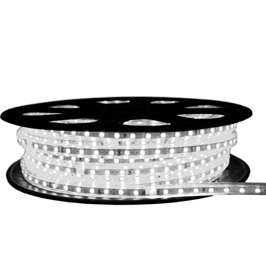 Cool White LED Strip Light - 120 Volt - High Output (SMD 5050) - 65 Feet