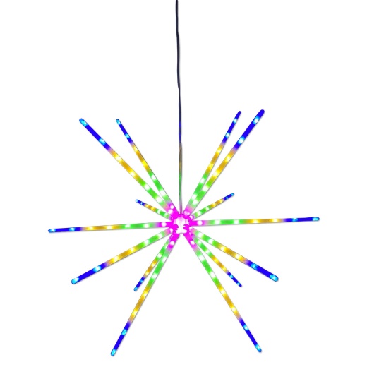 Hanging Multicolor Led Starburst Firework String Lights