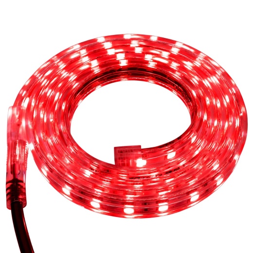Custom Cut Red Led Strip Light - 120 Volt - High Output (Smd 5050)