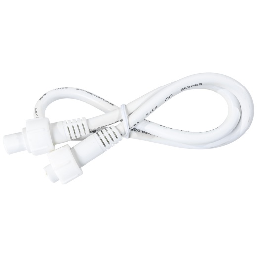 3-Wire 1/2" Rope Light 2' Female To Female Extension (5-Pack)
