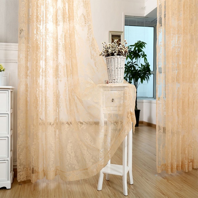 Dolce Mela Sheer Curtain Panels - Larissa