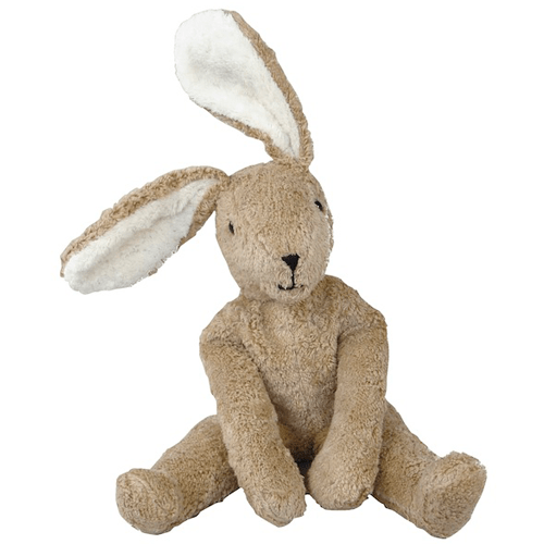 Organic Floppy Bunny Rabbit, Beige - Handmade in Germany