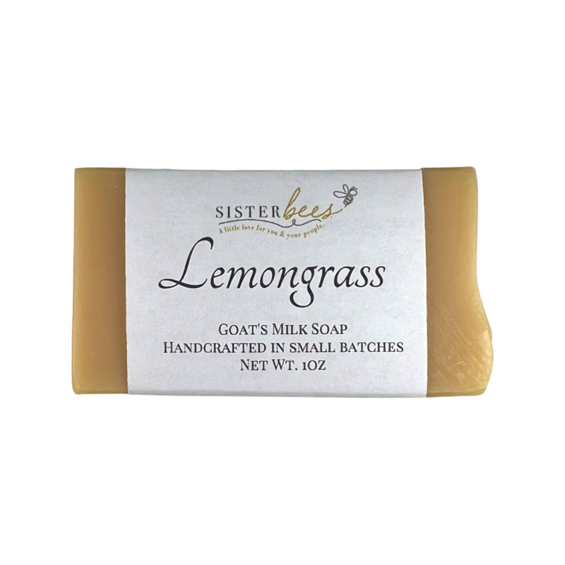 Travel Size Lemongrass Goat's Milk Soap