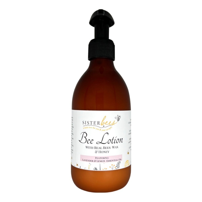 Bee Lotion- Lavender & Lemon (With Honey + Beeswax!)