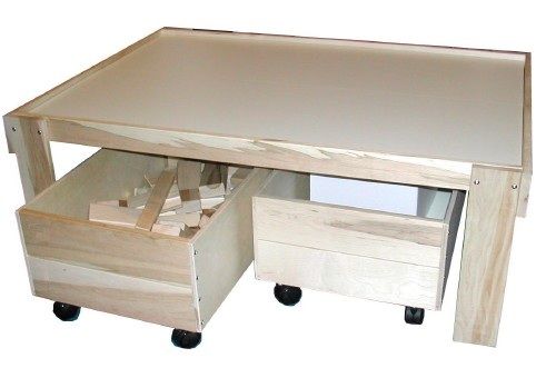 Beka Train Table: Premium Art Studio Furniture for Artists