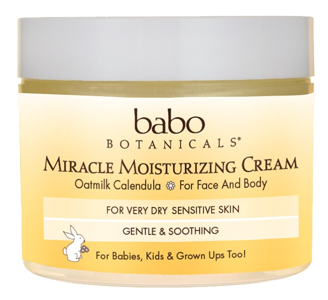 Babo Botanicals Miracle Cream Moisturizing Oatmilk 2 Oz