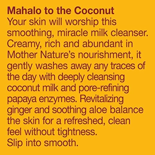 Alba Botanica Coconut Milk Facial Wash (1X8 Oz)