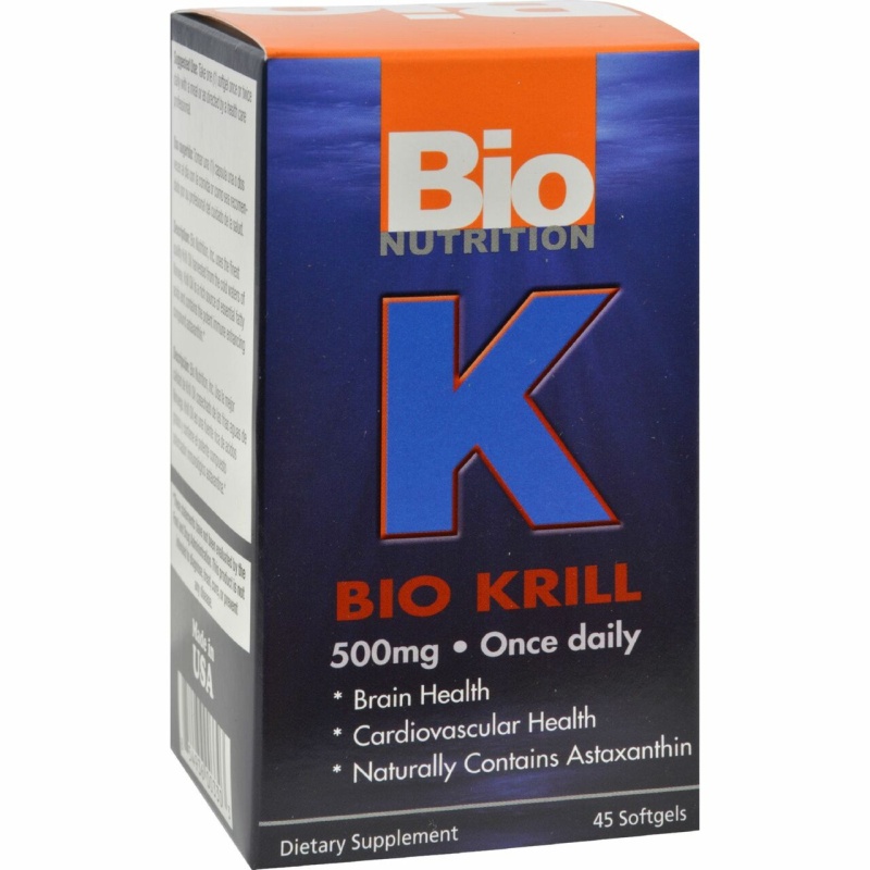 Bio Nutrition Bio Krill 500Mg (1X45 Softgels)