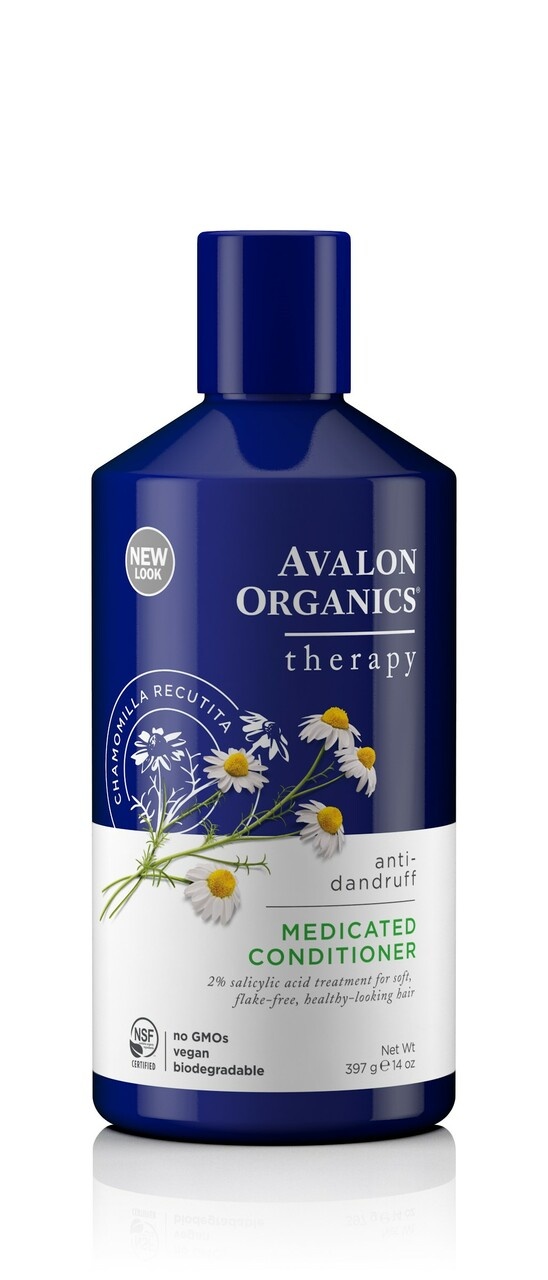 Avalon Organics Anti-Dandruff Itch & Flake Conditioner (1X14 Oz)