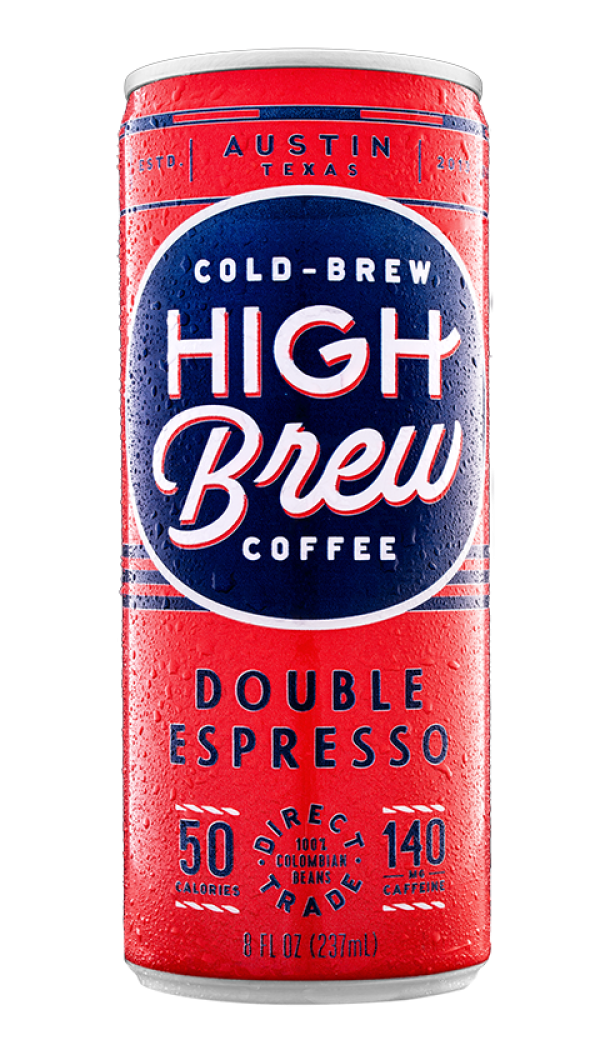 High Brew Coffee Double Espresso (12X8 Oz)