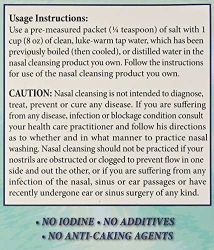 Ancient Secrets Nasal Cleansing Pot Salt (1X40 Pkt)