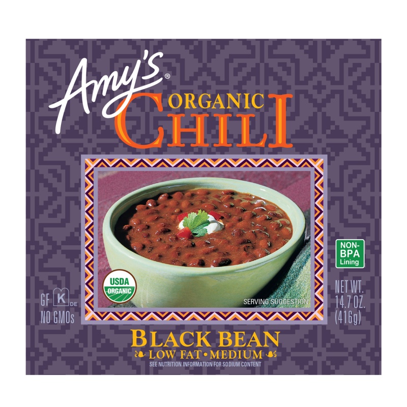Amy's Kitchen Medium Black Bean Chili (12X14.7 Oz)