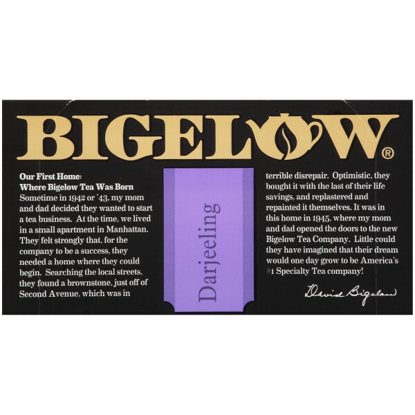 Bigelow Darjeeling Blend Tea (6X20 Bag )