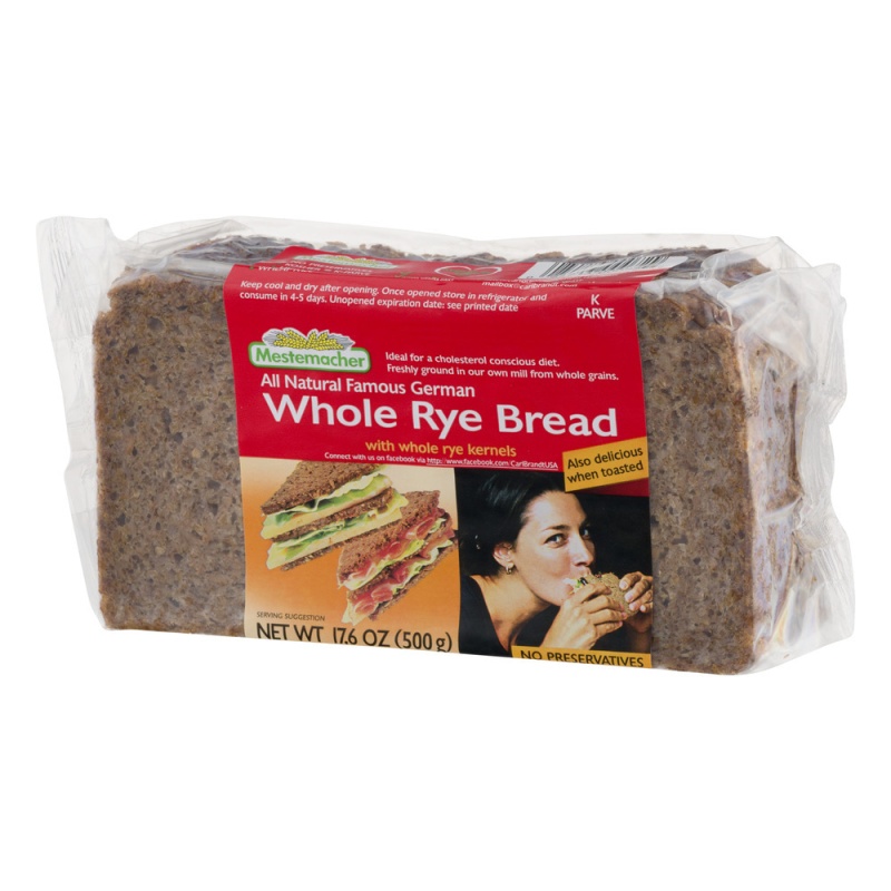 Mestemacher Whole Grain Rye Bread (12X17.6 Oz)