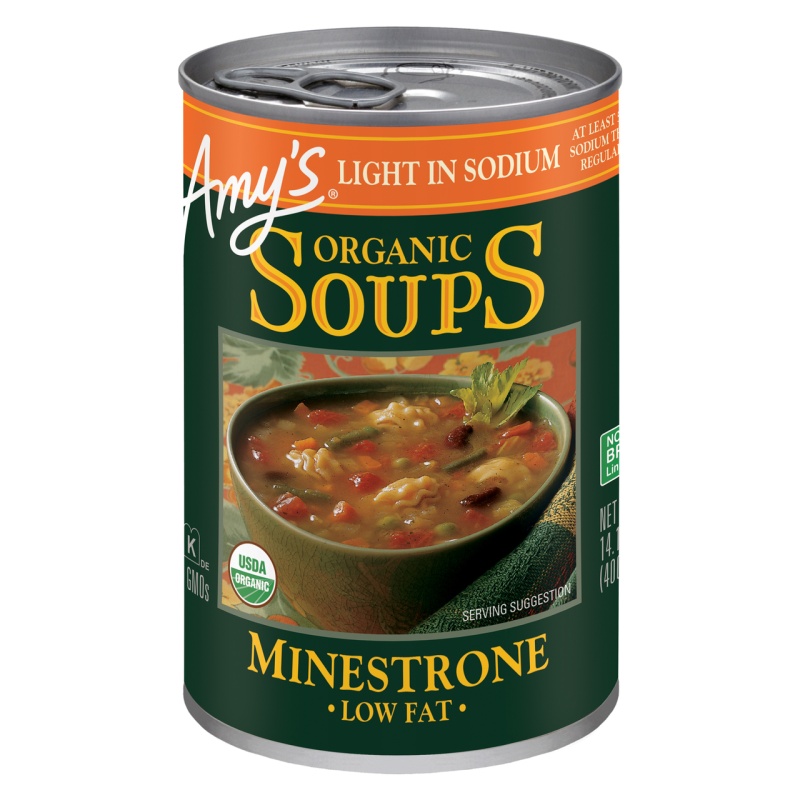 Amy's Kitchen Low Sodium Minestrone Soup (12X14.1 Oz)