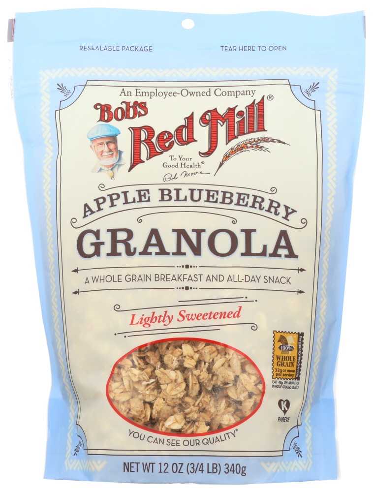 Bob's Red Mill Apple Blueberry Granola Nf (4X12oz )