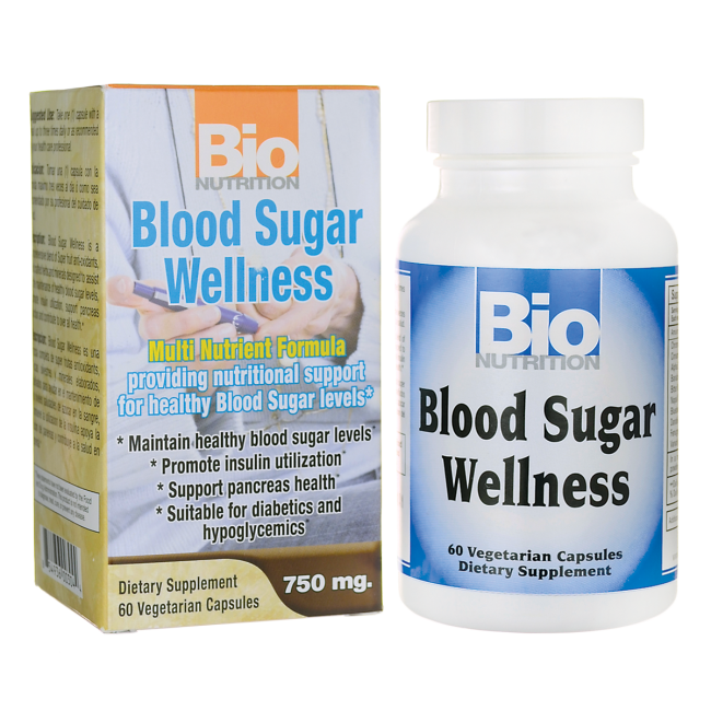 Bio Nutrition Blood Sugar Wellness (60 Veg Capsules)