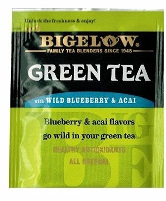 Bigelow Green Tea With Blueberry And Acai(6X20 Bag)