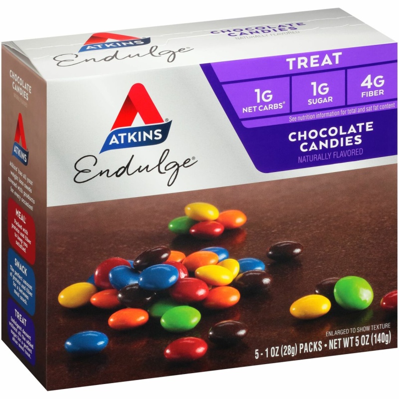 Atkins Endulge Bars Chocolate 1 Oz 5 Ct
