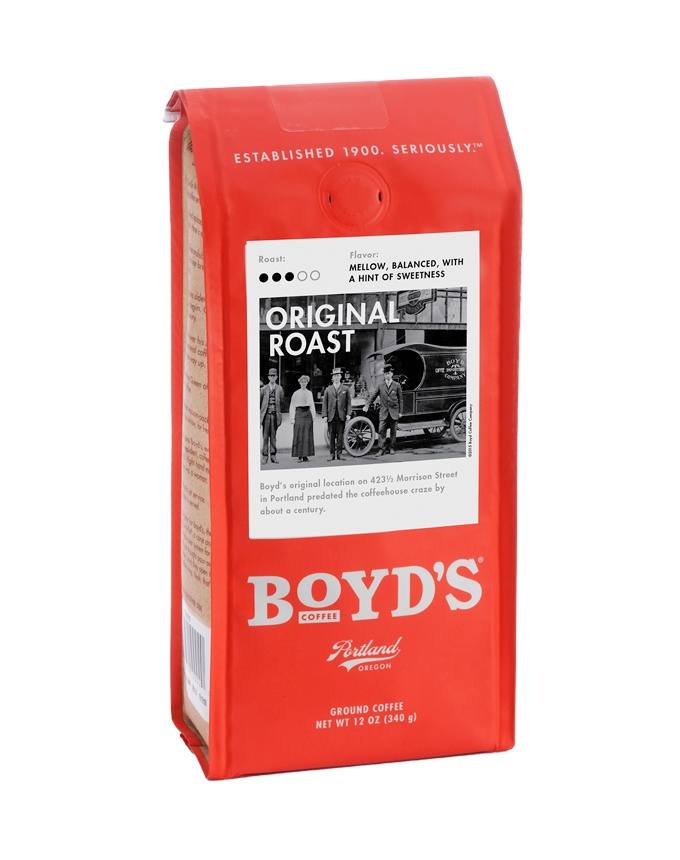 Boyds Coffee Orginal Roast 423 1/2 Coffee (6X12oz )