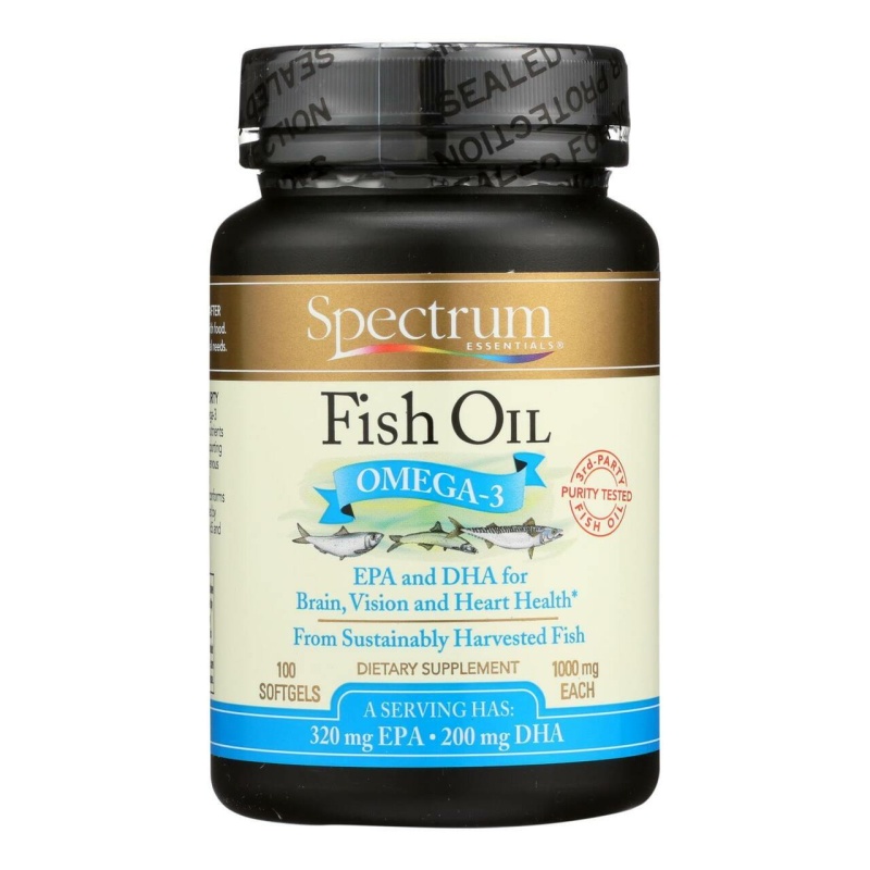 Spectrum Essentials Fish Oil Omega 3 (1X100 Cap)