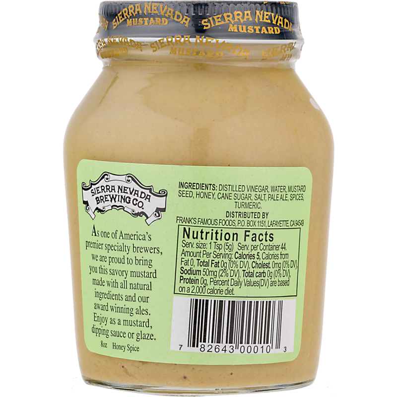 Sierra Nevada Specialty Food Mustard Pale Ale/Honey (6X8oz )