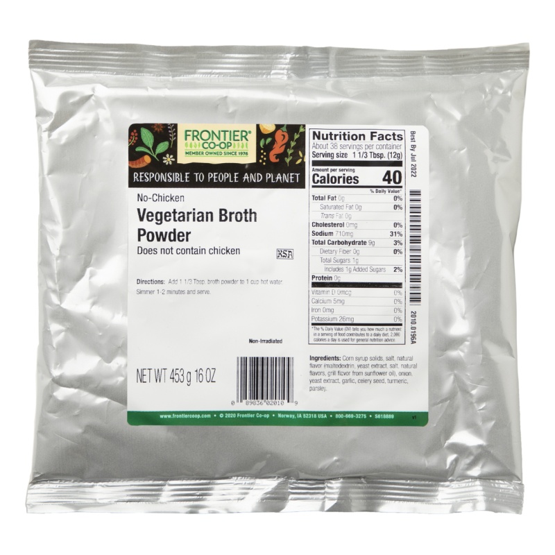 Frontier Herb Chicken Flavored Broth Powder (1X1lb)