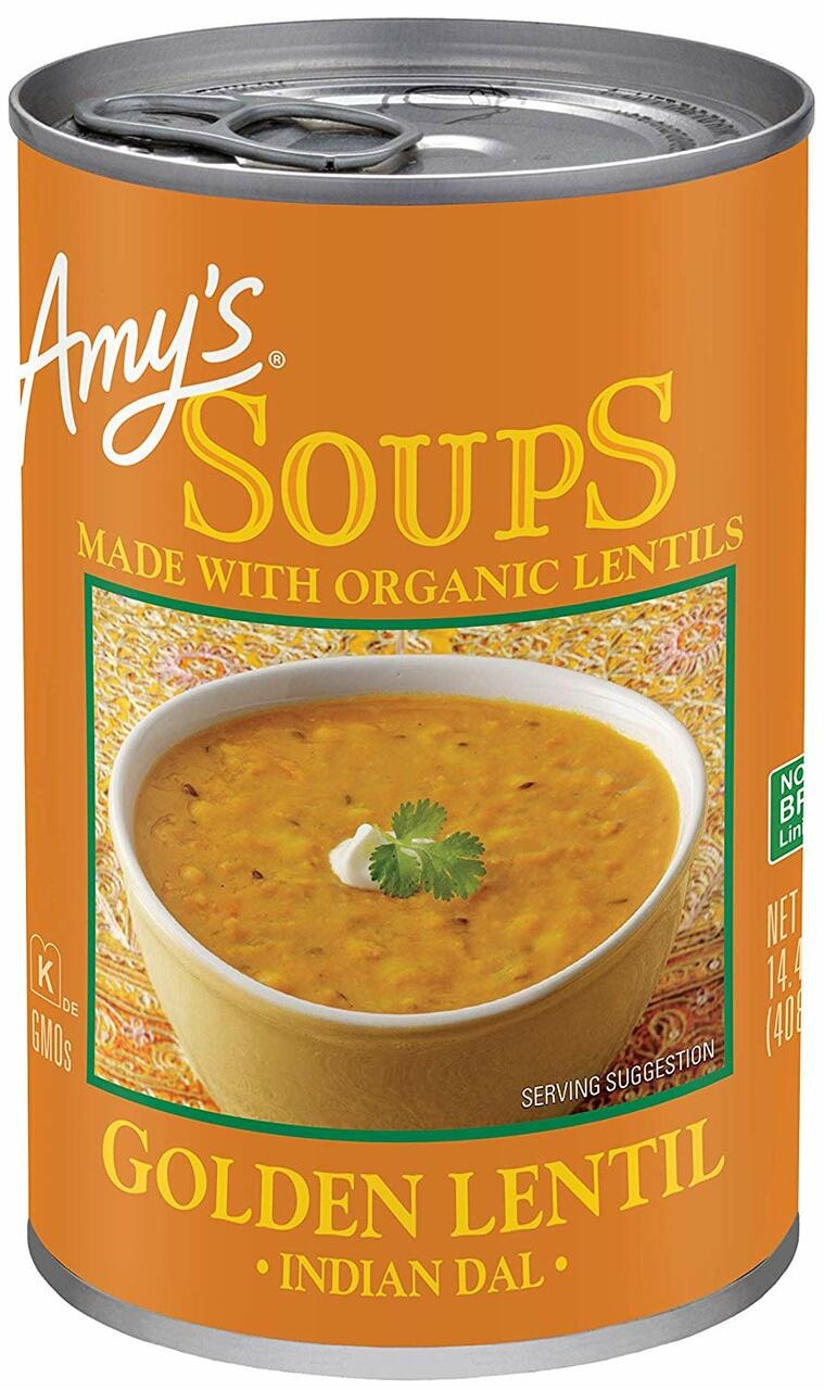 Amy's Kitchen Golden Lentil Soup (12X14.4 Oz)