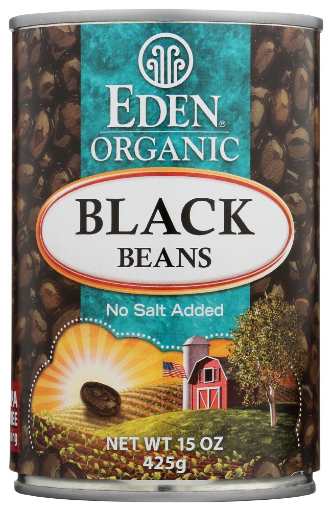 Eden Foods Black Beans Can (12X15 Oz)