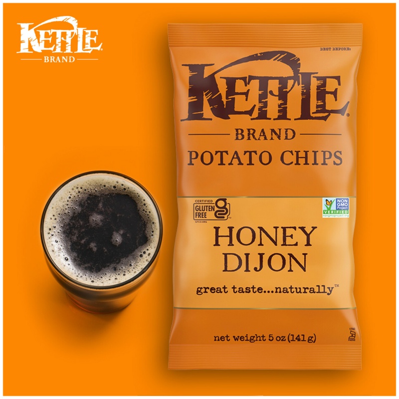 Kettle Chips Honey Dijon Potato Chips (15X5 Oz)