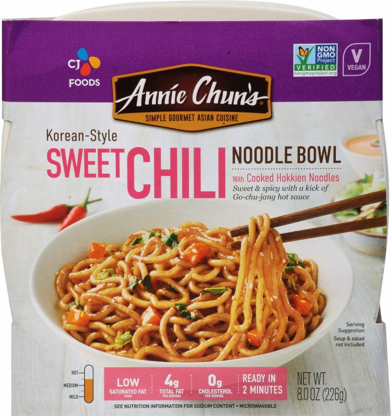 Annie Chun's Korean Sweet Chili Noodle Bowl (6X8.4 Oz)