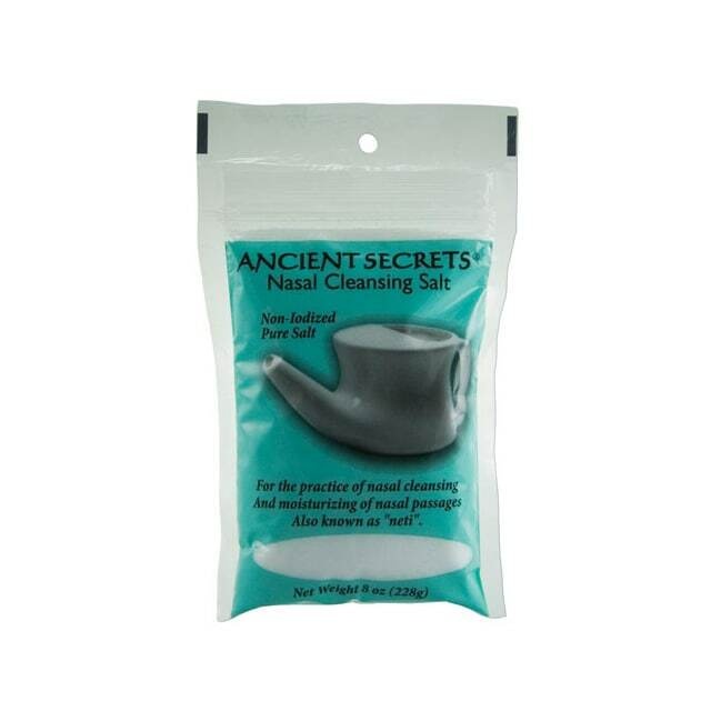 Ancient Secrets Nasal Cleansing Pot Salt (1X8 Oz)