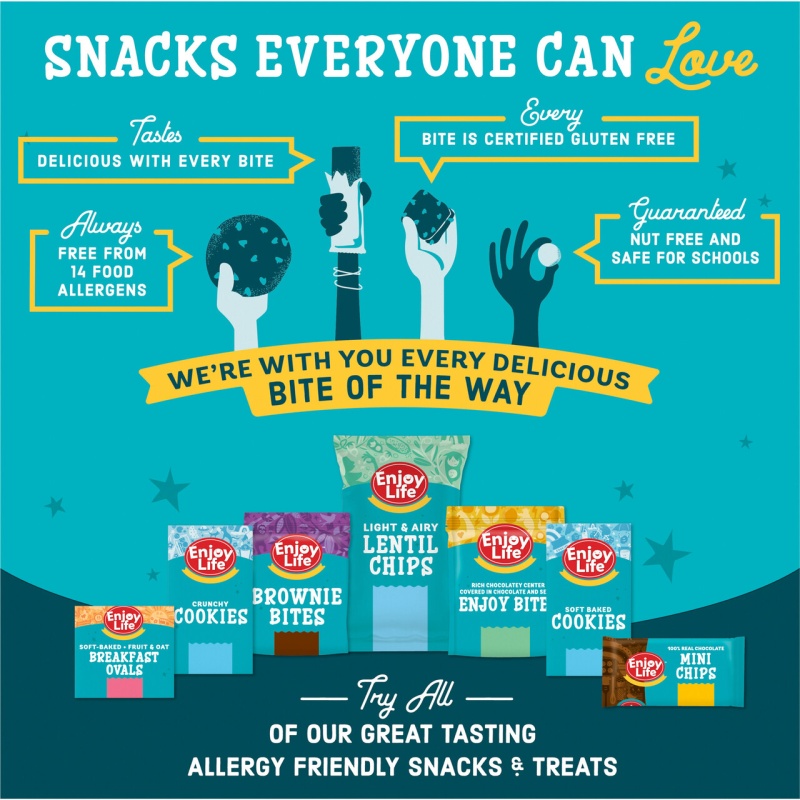 Enjoy Life Foods Coco Loco Snack Bar Gluten Free (6X5 Oz)