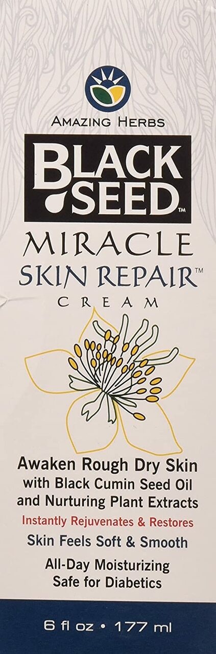 Black Seed Miracle Skin Repair Cream 6 Oz