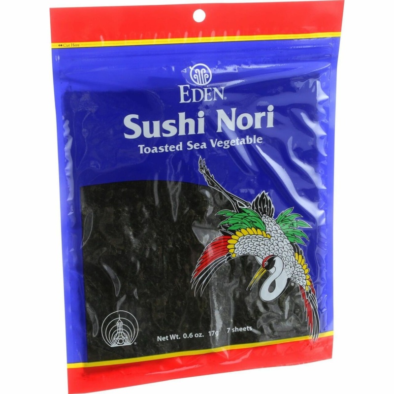Eden Foods Sushi Nori Toasted (6X.6 Oz)