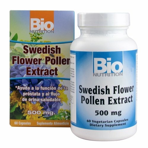 Bio Nutrition Inc Swedish Flower Pollen Extract 500 Mg(1X 60 Veg Capsules)