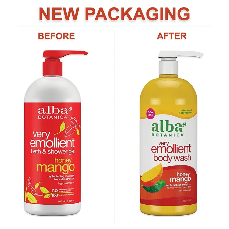 Alba Botanica Honey Mango Body Bath (1X32 Oz)