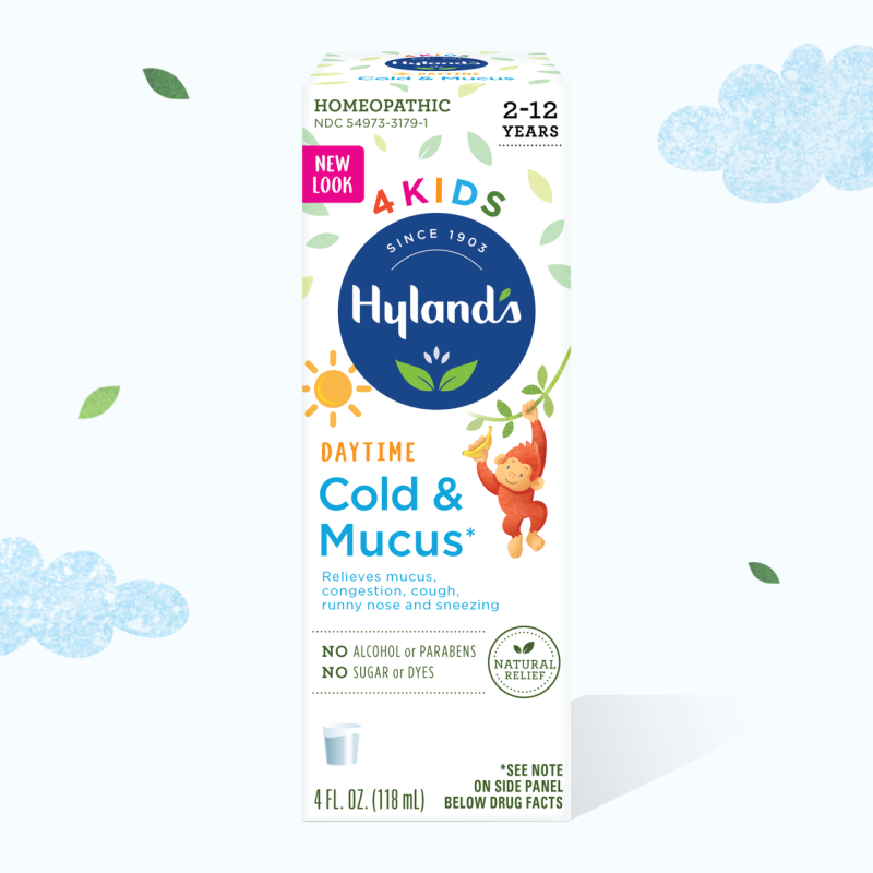 Hylands Homepathic Cold 'N Mucus 4 Kids (4 Fl Oz)