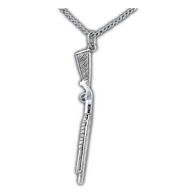 Shotgun Necklace - Zombie Apocalypse Ready Jewelry from Badali Jewelry