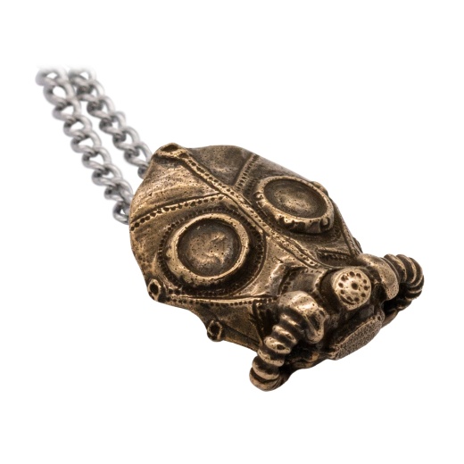 Blight Gas Mask Pendant - A Stylish Apocalyptic Accessory