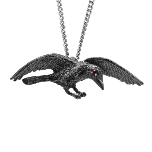 The Morrigan Crow Pendant - Bjs Inc.