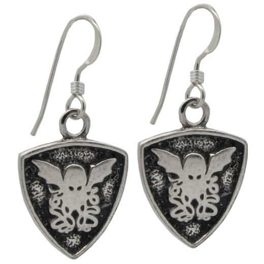 Cthulhu Crest Earrings