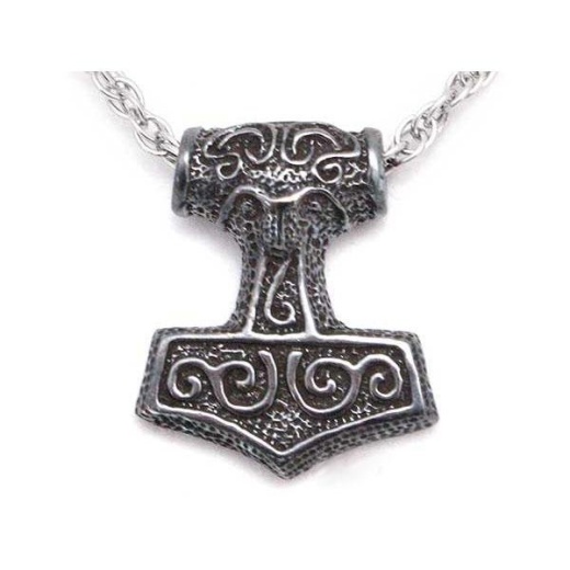 Leif Helgarson's Thor's Hammer Pendant - Solid Bronze