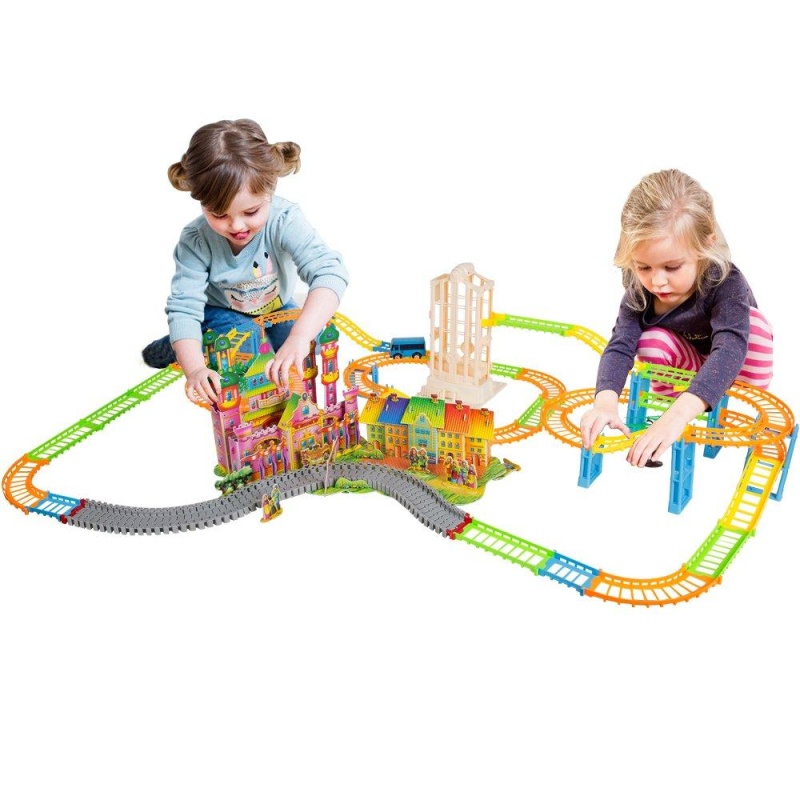 Colorful Racing Track, Early Education Toy For Cultivating Creativity