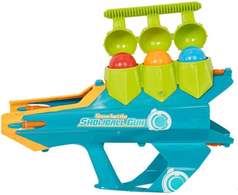 3 In 1 Snowball Launcher Gun Water Ballon Shooter Snowbattle Toy For Kids
