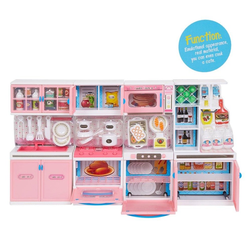(Out Of Stock) Cooking Kitchen Learning Experience Fun Life Skills Toy Kitchen For Kids