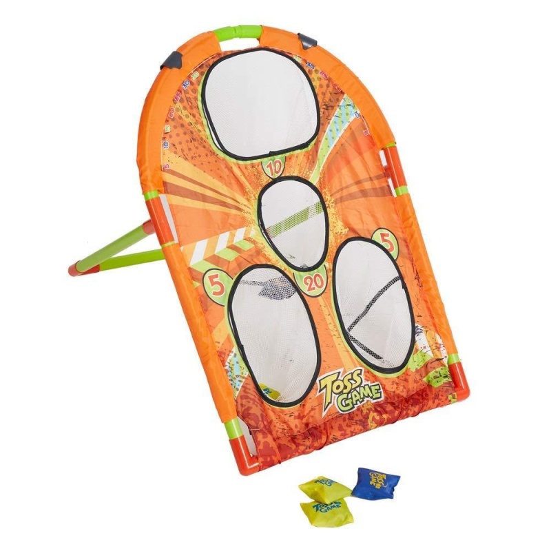 (Out Of Stock) Tic-Tac-Toss Bean Bag Toss Game Set Sporty Bean Bag Corn Hole Outdoor Indoor Game Set